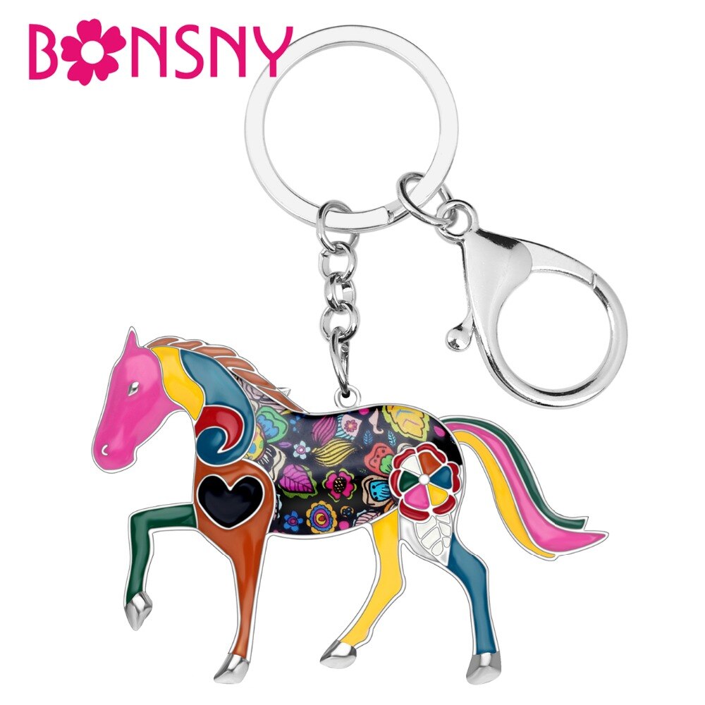 Брелок для ключей лошадка BONSNY